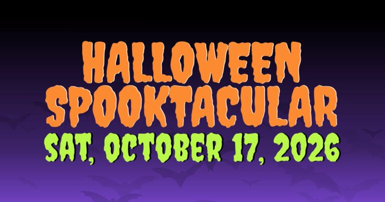 Flyer for Halloween Spooktacular