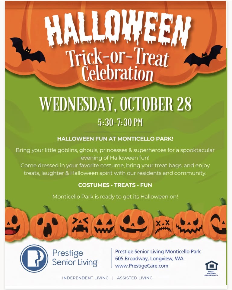 Halloween Trick-or-Treat Celebration at Monticello Park Graphic