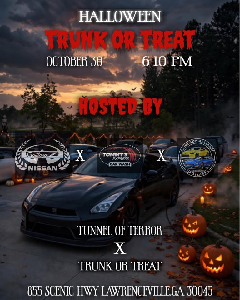 Halloween Trunk Or Treat at Tommy’s Express Car Wash Graphic