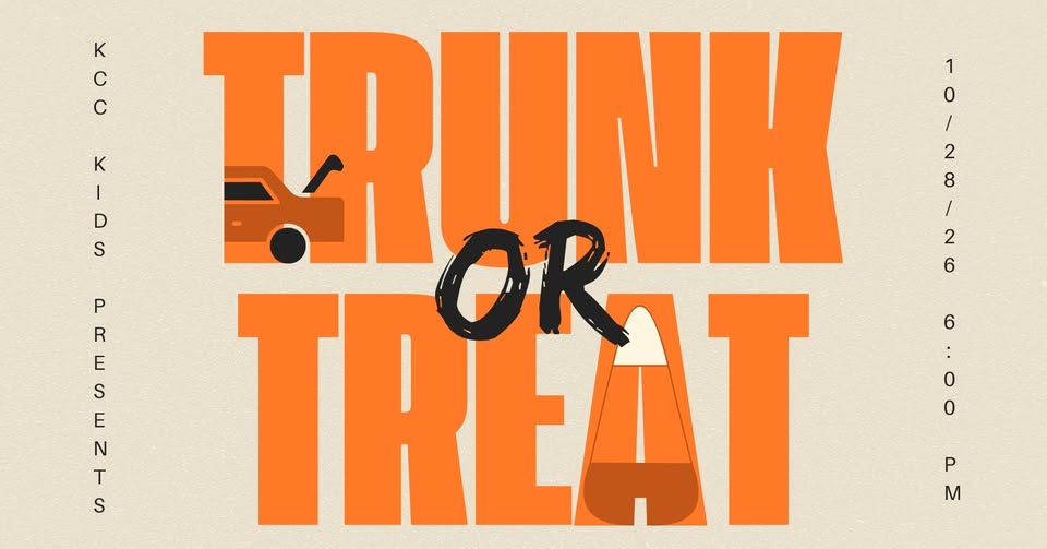 KCC Kids Presents Trunk or Treat Graphic