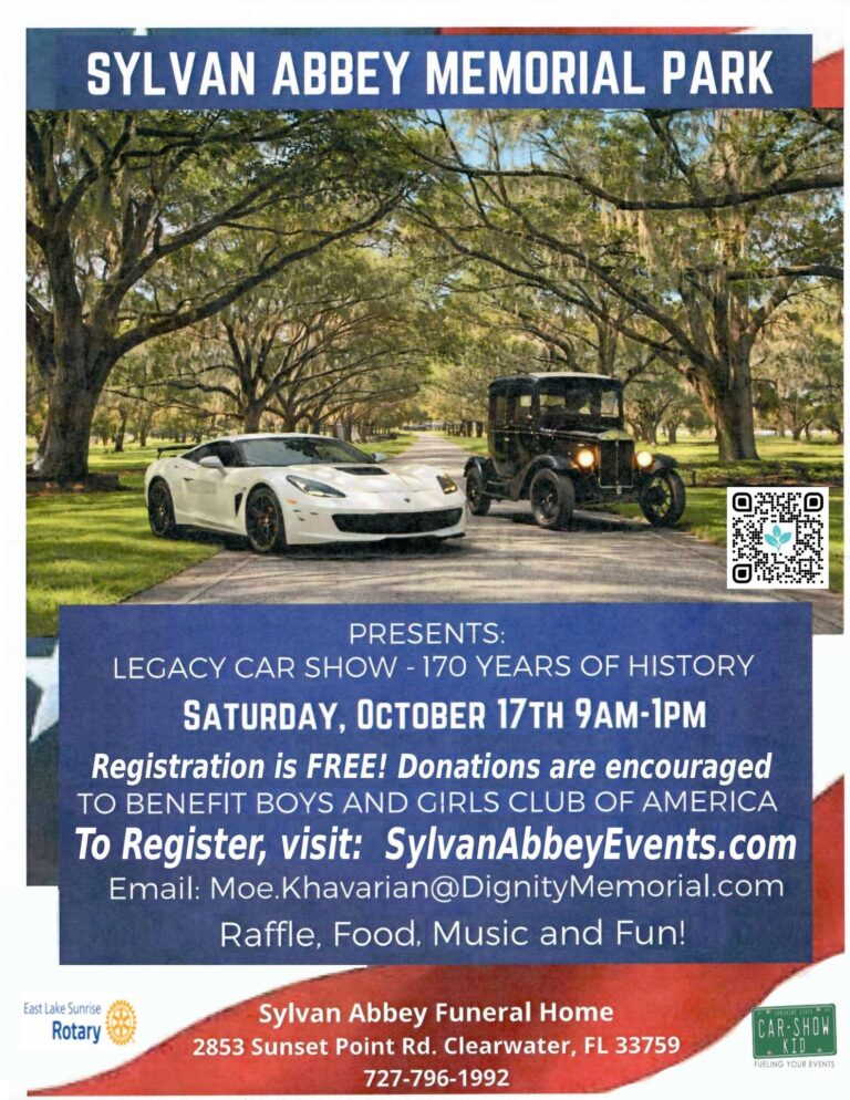 Flyer for Legacy Car Show – 170 Years of History