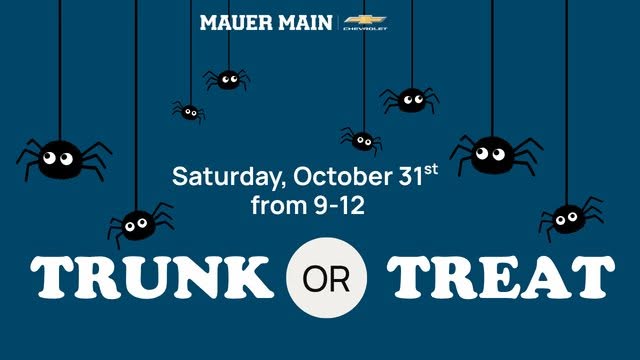 Flyer for Mauer Main Chevrolet Trunk or Treat