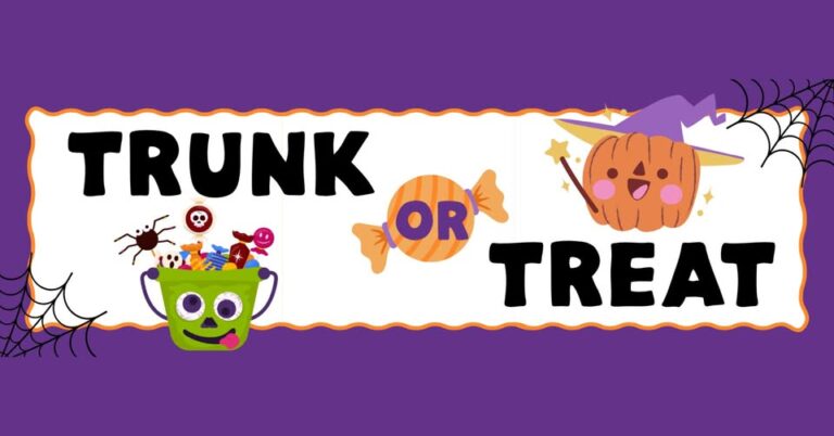 Flyer for Minnesota Montessori Trunk or Treat