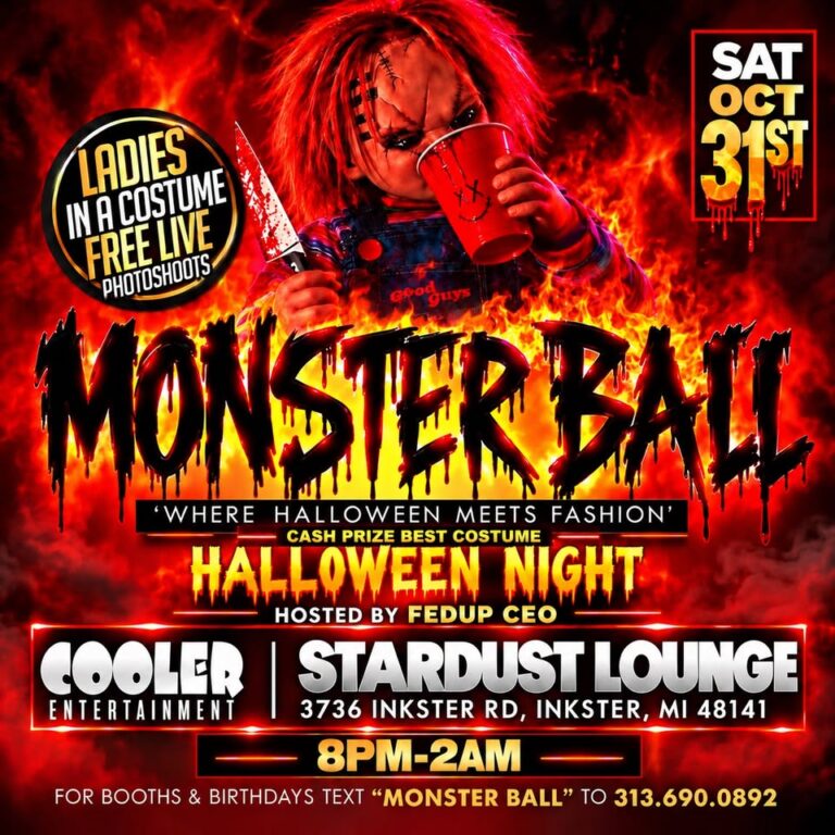 Flyer for Monster Ball Car Show
