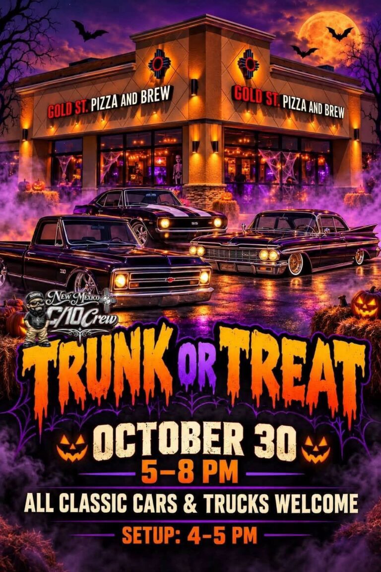Flyer for New Mexico C/10 Crew Trunk or Treat