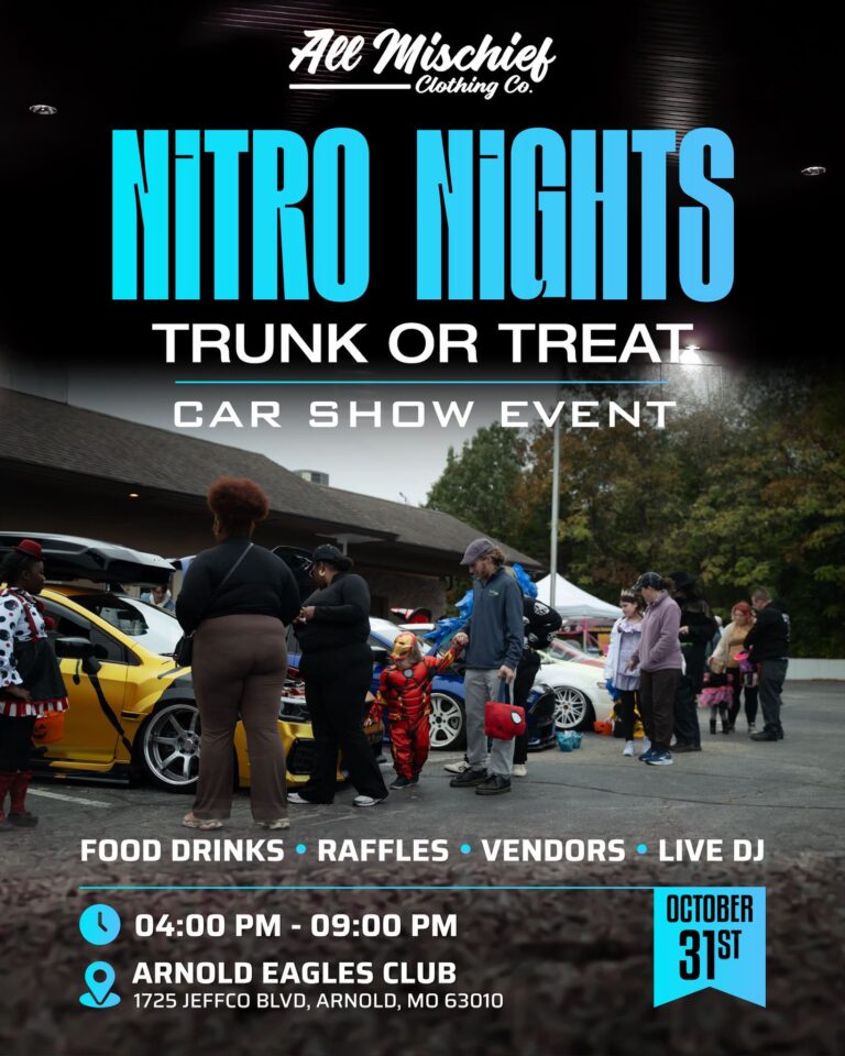 Flyer for Nitro Nights Trunk or Treat