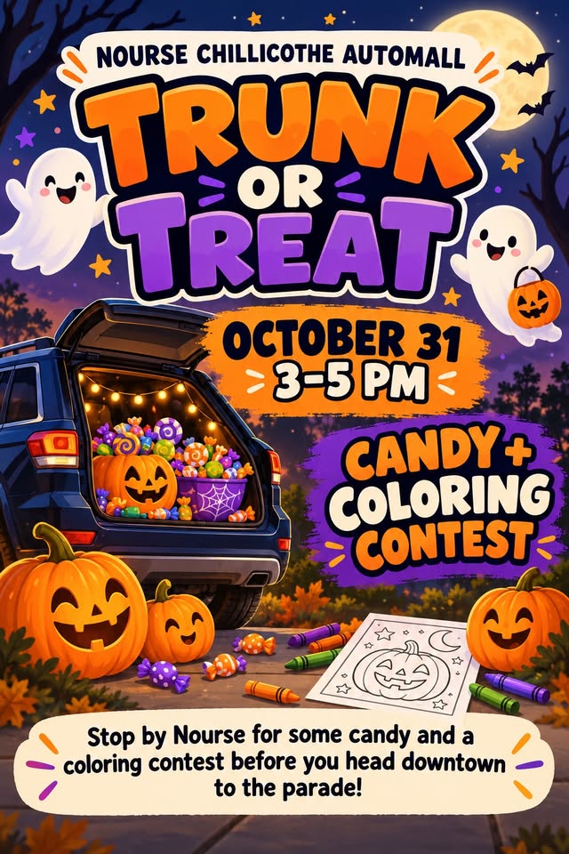 Nourse Chillicothe Automall Trunk or Treat Graphic