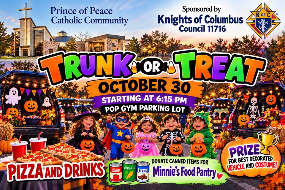 Prince of Peace Trunk or Treat Graphic