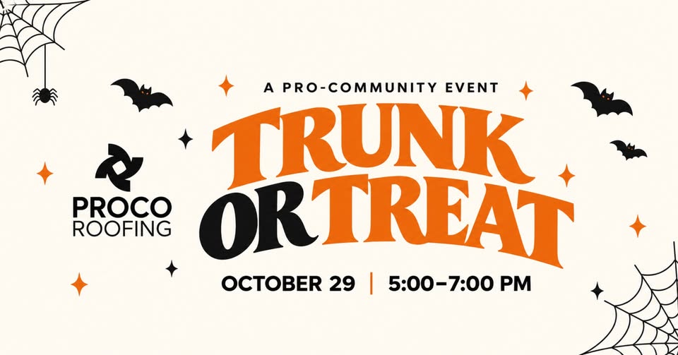 Proco Roofing Trunk or Treat Graphic