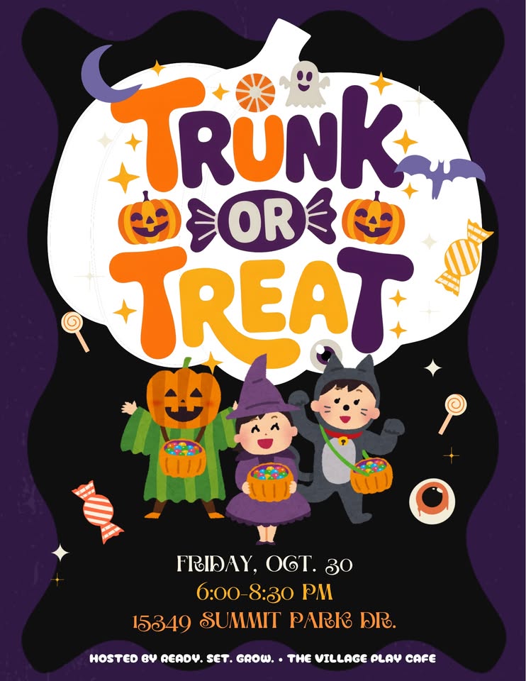 Ready Set Grow Trunk or Treat Graphic