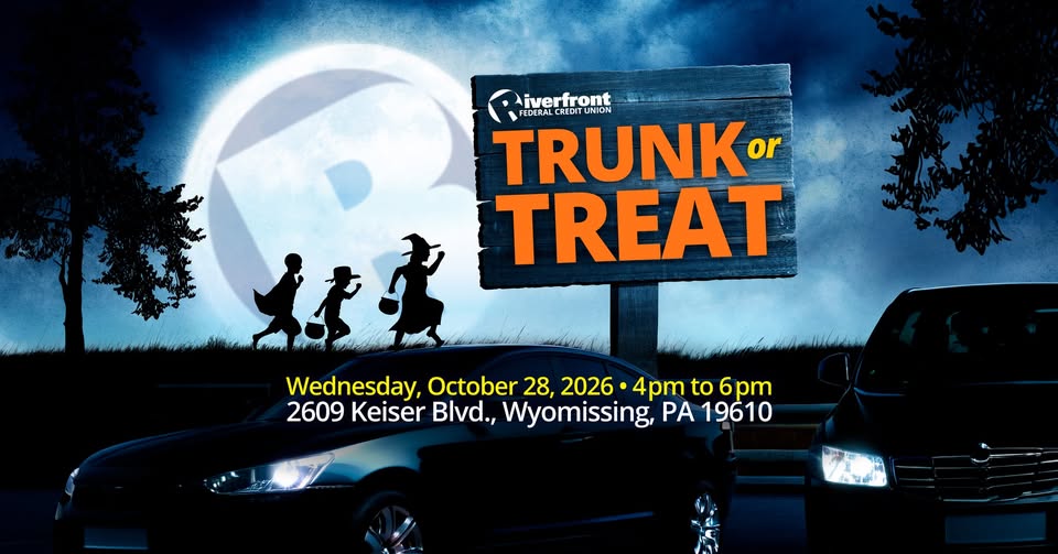 Riverfront Federal Credit Union Trunk or Treat Graphic