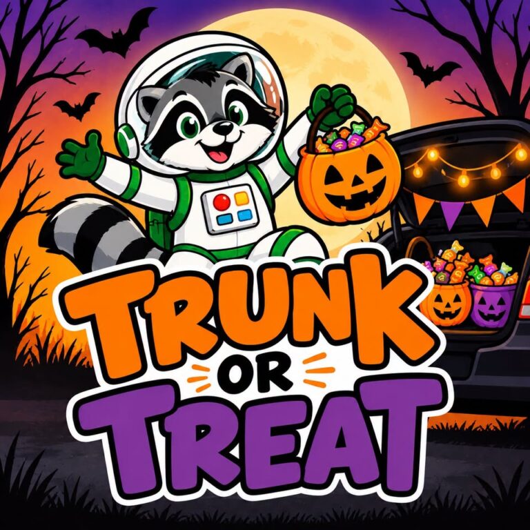 Flyer for Robinson Elementary Trunk or Treat