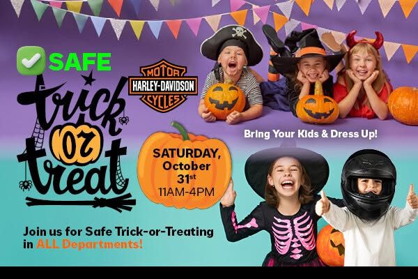 Flyer for Safe Trick or Treat