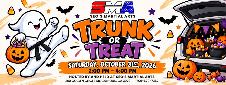 Seo’s Martial Arts Trunk or Treat Graphic