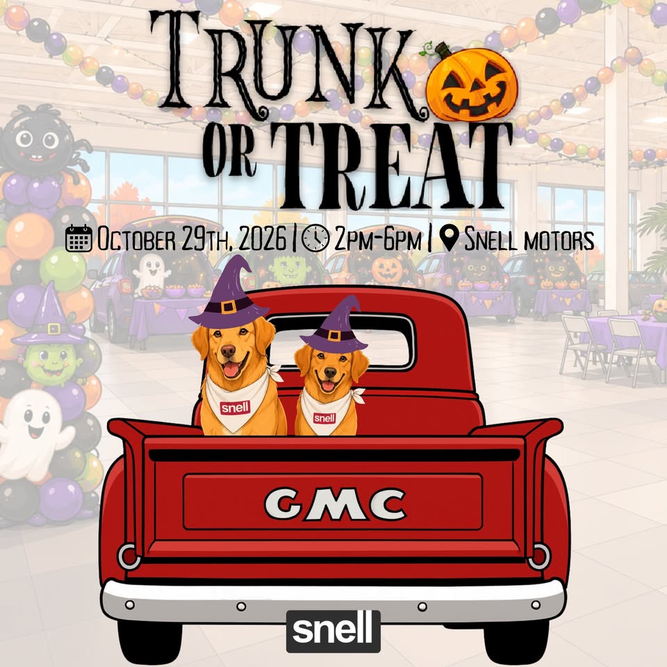 Snell Motors Trunk or Treat Graphic