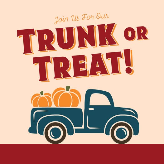 Flyer for St. Paul Lutheran Church and School Trunk or Treat