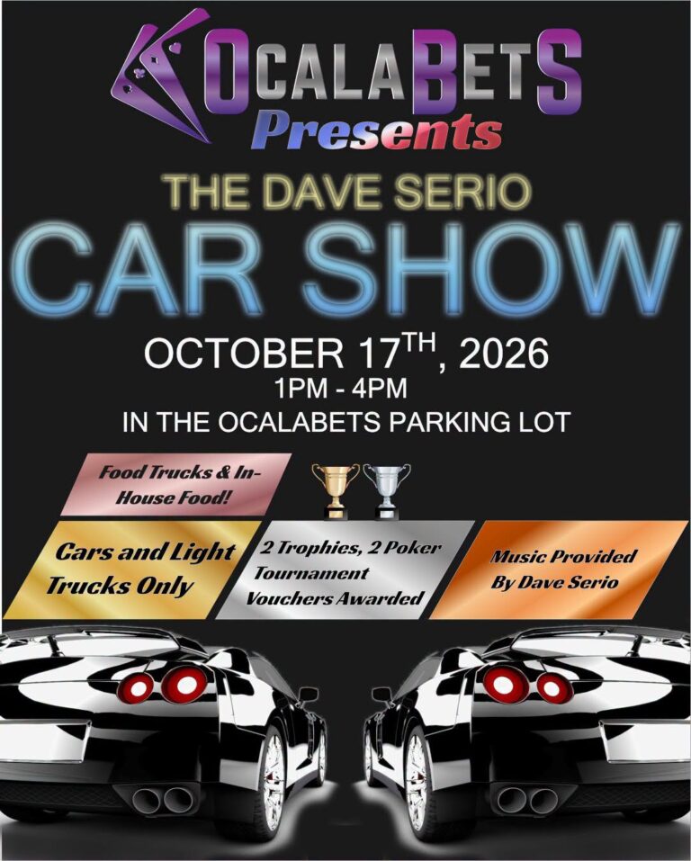 Flyer for The Dave Serio Car Show