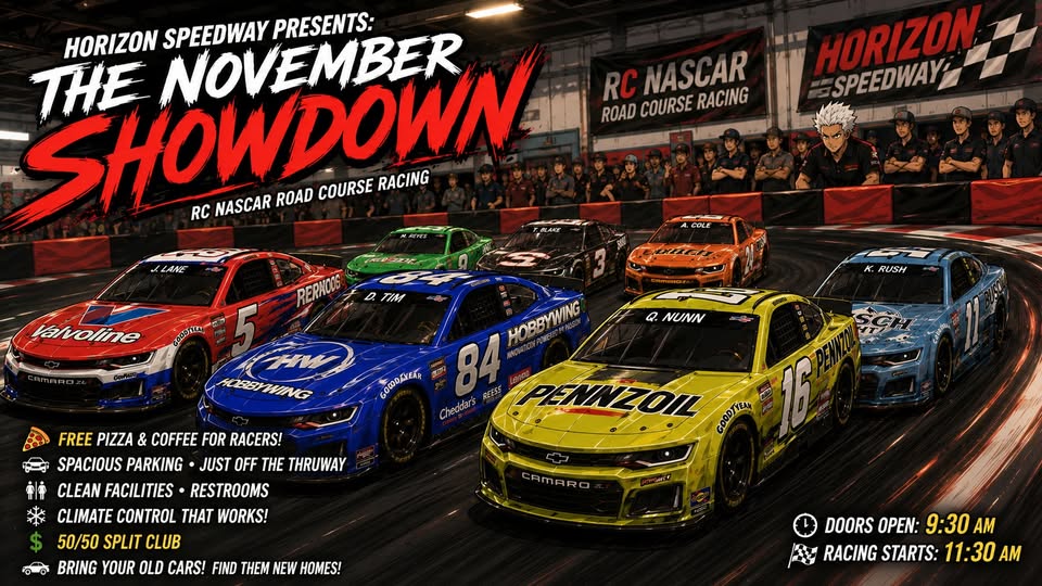 The November Showdown Graphic