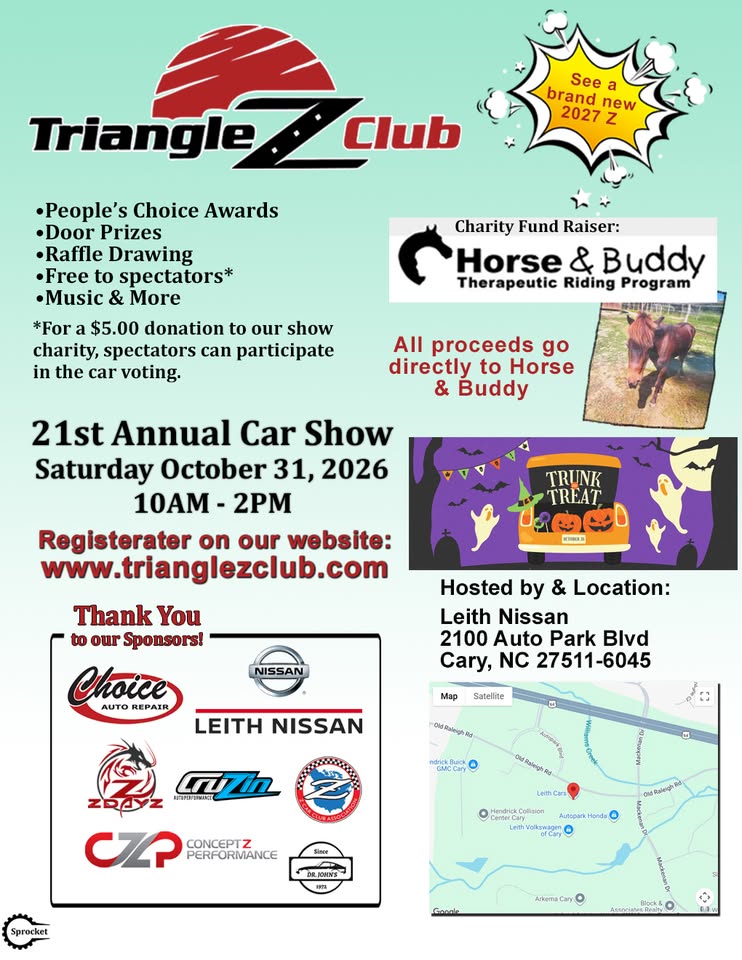 Triangle Z Club Car Show Graphic