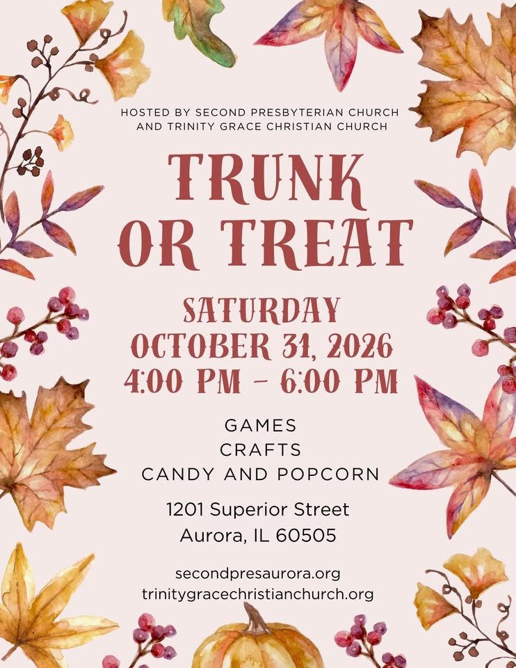 Trinity Grace Christian Church Trunk or Treat Graphic