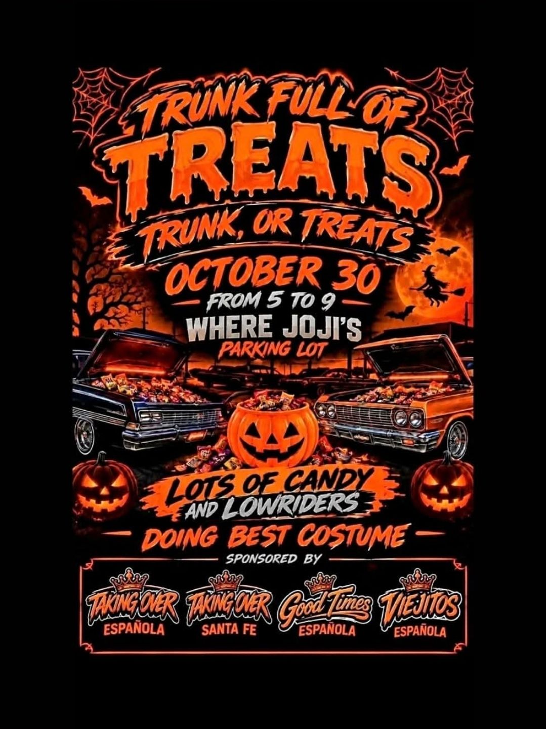 Trunk Full of Treats, Trunk or Treats Graphic