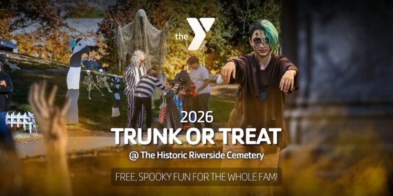 Flyer for Trunk or Treat 2026: Waterbury’s Biggest & Spookiest Candy Trail