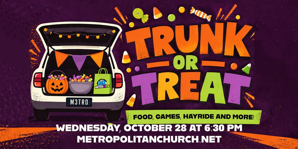 Trunk or Treat at Metropolitan Church Graphic
