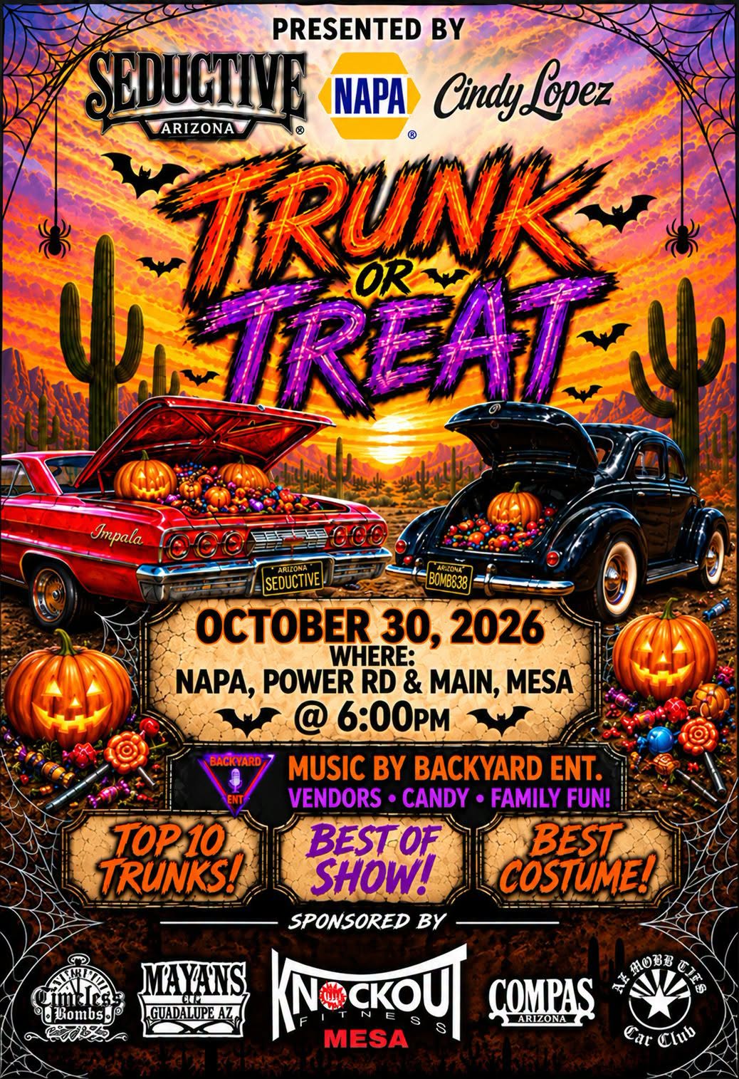 Trunk Or Treat At Napa Graphic