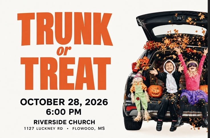 Trunk or Treat at Riverside Church Graphic