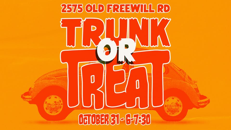 Trunk or Treat at The Church at Grace Point Graphic