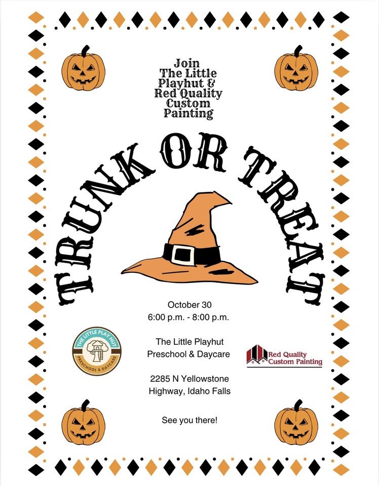 Trunk or Treat at The Little Playhut Graphic
