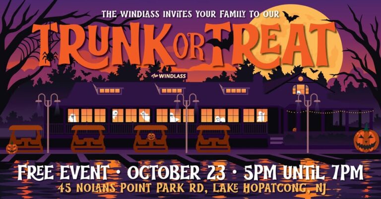 Flyer for Trunk or Treat at the Windlass