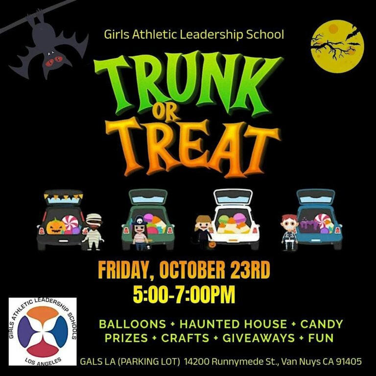 Flyer for Trunk or Treat Community Resource Fair