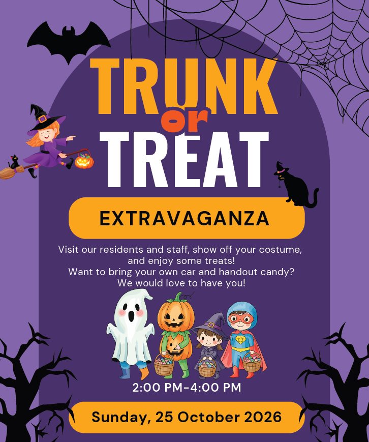 Flyer for New Glarus Home Trunk or Treat Extravaganza