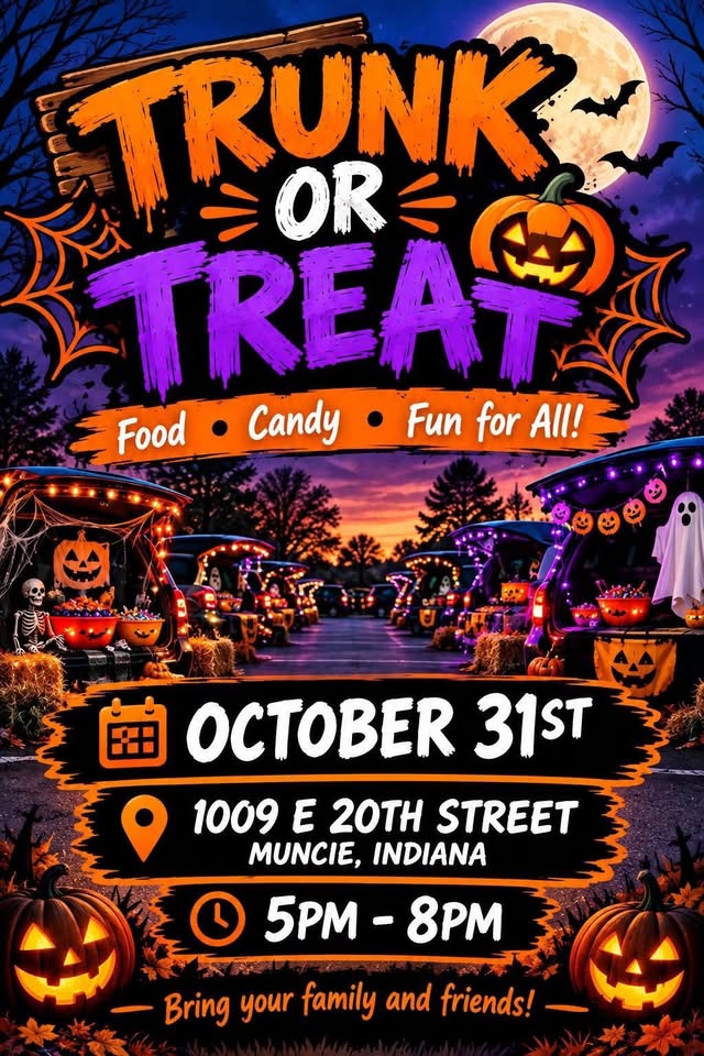 Trunk Or Treat In Muncie – Oct 31, 2026