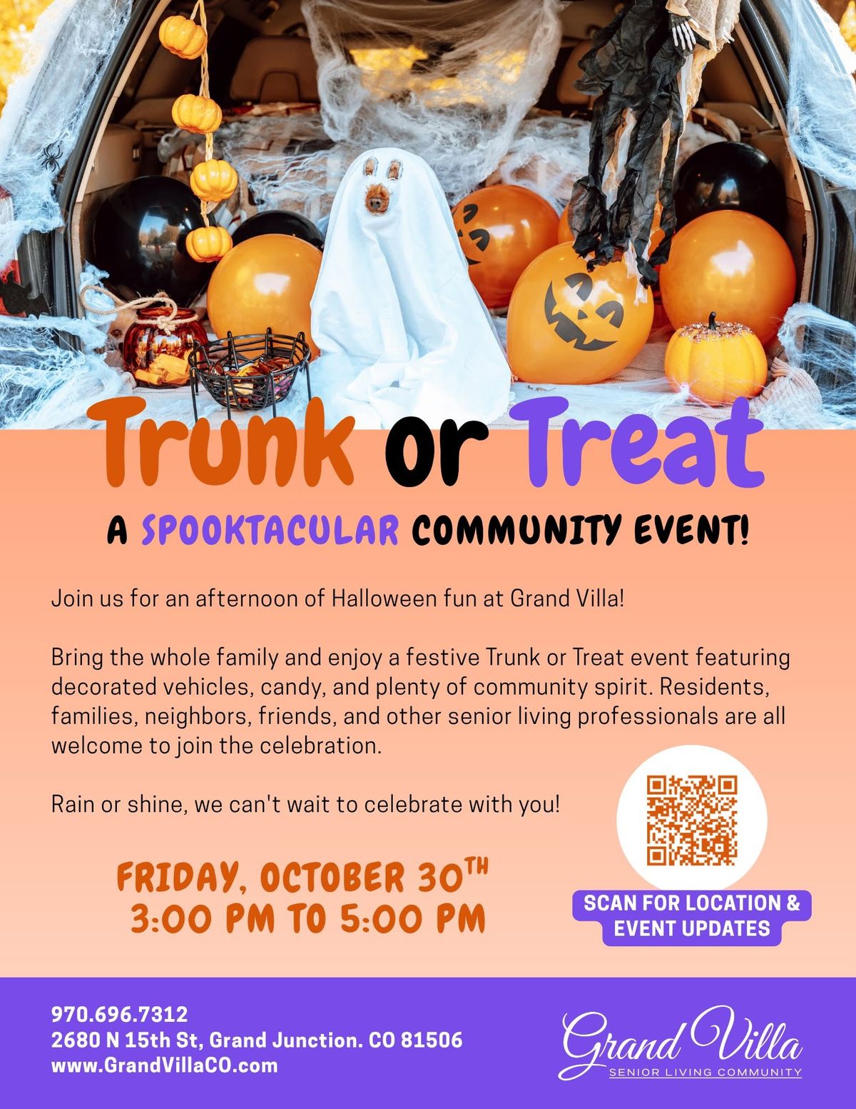 Trunk-or-Treat Spooktacular at Grand Villa Graphic